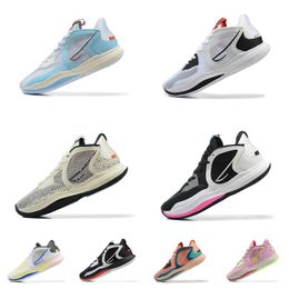 Unisex 5s Irving kyrie low 5 basketball shoes for womens mens kids Pink Blue Green Christmas CNY Black mamba Red Bred UNC N7 sneakers tennis with box