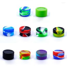 Storage Bottles Silicone Box 5ml Container Wax Oil Containers With Cover Small Pretty Cigarette Accessories