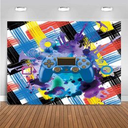 Party Decoration Pography Pocall Pozone 3D Game Handle Xbox Printed Backdrop Po Background Decorations For Studio