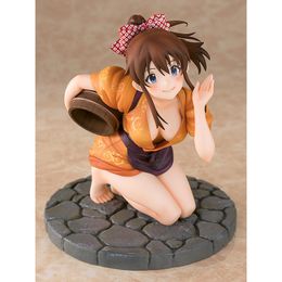 Miniatures Toys Native Beautiful Girl Series The Idol Master Minako Satake PVC 13CM Figure Anime Sexy Collection Model Doll Toy Desk Ornamen