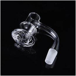 Smoking Pipes 2022 Quartz Bangers Nails Bevelled Edge Seamless Fly Weld Oil Burner Glass Banger Blender Spin Fwqb09 Drop Delivery Hom Dhmnj