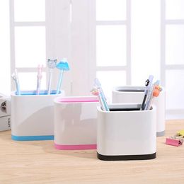 1PC Multi-function Plastic PP Desktop Storage Box Cosmetic Holder Pen Pencil Organiser Accessories Office