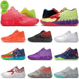 OG LaMelo Pumps Ball 1 MB.01 Men Basketball Shoes Black Blast Buzz City LO UFO Not From Here Queen City Rick and Morty Rock Ridge White Red