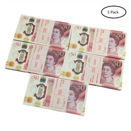 Movie Money Uk Pounds GBP BANK Game 100 20 NOTES Authentic Film Edition Movies Play Fake Cash Casino Po Booth Props1155147H4URGZ8A