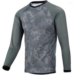 Racing Jackets 2022 Long Sleeve MTB Jersey Quickdry Motocross DH Wear BMX Cycling Mountain Bike Clothing Downhill Sport T Shirt