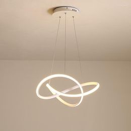 Pendant Lamps Led Ring Lights Room Decoration Hanglamp Plafonniers Plafond Verlichting Indoor Lighting Ceiling Light For Living Kitchen