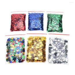 Party Decoration 10mm Stars Table Confetti Sprinkles Birthday Wedding Sparkle Supply Blue Gold Silver Green Metallic