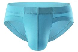 Underpants Man Underwear Men Briefs Sexy Ropa Fashion Modal Solid Breathable Mens Cueca Male Low Waist Panties U Convex