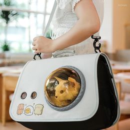 Cat Carriers Pet Bag Upgrade Breathable Transparent Space Cover Air Box Handbag Backpack