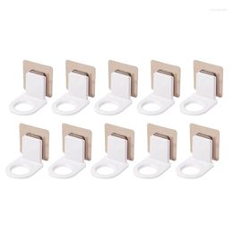 Hangers 10Pcs Shampoo Shower Gel Bottle Holder Shelves Hanger Wall Mounted Stand Suction Cup