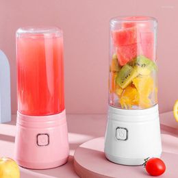 Juicers Handheld Wireless Electric 6 Blender Portable Juicer USB Rechargeable Fruit Mixer Cup Smoothie Maker Food Processor