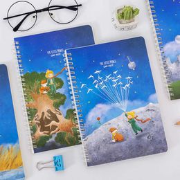 4PCS Planner Cute Cartoon Notebook Daily Plan A5 Coil Time Management Agenda Kawaii Diary s for Students