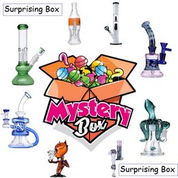 Smoking Pipes Blind Box Surprising Gift Hookahs Accessories Dab Rig Oil Rigs Build A Bong Water Glass Bongs Mystery Mtiple Styles Dr Dhp3S