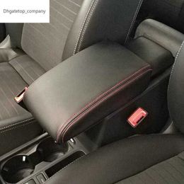 SBTMY PU leather Car Armrest Box Cover Car Accessories For VW Volkswagen Tiguan MK1 2007-2014