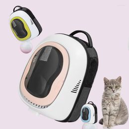 Cat Carriers Breathable Backpack Carrier For Small Pet Travelling Thickened Shoulder Large Capacity Strap Bag