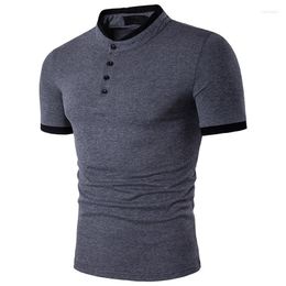 Men's Polos ZOGAA Mens Summer Wear Polo Shirts Short Sleeve Cool Cotton Slim Fit Men Shirt Casual Plus Size Business Tops Tees