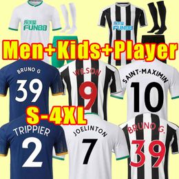 22 23 soccer jerseys New castle BRUNO.G Botman WILSON JOELINTON nufc 2022 2023 MAXIMIN SHELVEY ALMIRON TARGETT men kids fans player version third home away xxxl 4xl