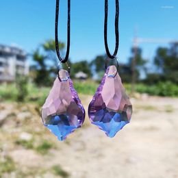 Chandelier Crystal 38mm Baroque Prism Parts Hanging Suncatcher Pendant Glass Sun Catcher Beads Lamp Home Decoration