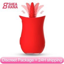 Beauty Items G Spot Vagina Suck 10 Speeds Vibrator for Female Nipple Oral Lick Clitori Suction Stimulator Power sexy Erotic Toy Women Adult 18