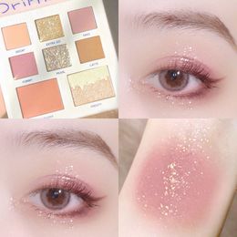 Eye Shadow 8 Colors Matte Glitter Color Milk Tea Brush Long Palette Cosmetics Eye With Lasting Cosmetic TSLM1