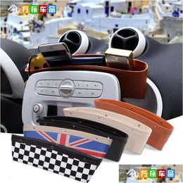 Car Organiser Smart 451 453 Fortwo Forfour 2009 Front Dashboard Storage Box Pu Leather Container1 Drop Delivery Mobiles Motorcycles Dhzib