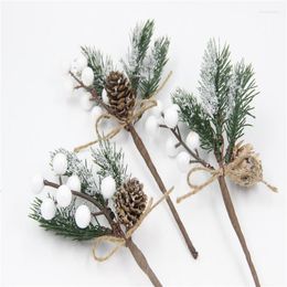 Christmas Decorations Diy Parent Child Activities Decoration Wreath Material Handmade Home Accessories Cedar Twine Berry Bouquet