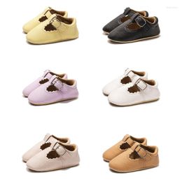 First Walkers R1WF 1 Pair Baby Girls Anti-Slip Shoes Infant PU Leather Princess