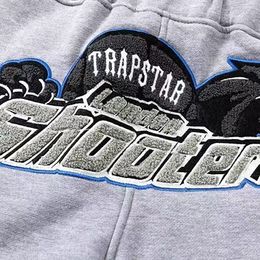 Trapstar Tasarımcı erkek eşofman İşlemeli rozet bayan Spor kapşonlu tuta trapstar kazak boyutu S/M/L/XL