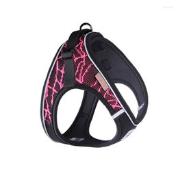 Dog Collars Collar Sport Easy Chest Vest Harness Reflective Made With Nylon Outdoor Dogs Supplies