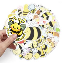 Gift Wrap 51pcs Cute Bees Stickers For Scrapbook Laptop Stationery Ipad Phone Scrapbooking Supplies DIY Thank You Sticker Pack Vintage