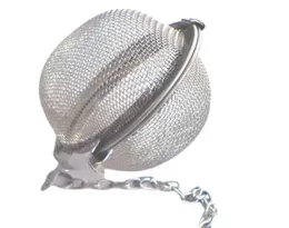 100pc Tea Tools Stainless Steel Tea Pot Infuser Sphere Mesh Tea Strainer Ball Wholesale