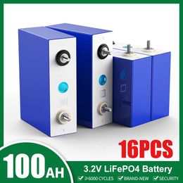 16PCS Lifepo4 12V A 3.2V Lithium battery Pack Prismatic Solar Cell EU US TAX FREE