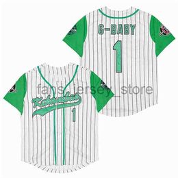 1 G-Baby Evans Kekambas USA Movie Baseball Jerseys Mens Size S-2XL