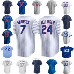 Shota Imanaga Baseballtrikot Cody Bellinger Michael Busch Christopher Morel Dansby Swanson Ian Happ Justin Steele Patrick Wisdom Seiya Suzuki Matt Mervis Sosa