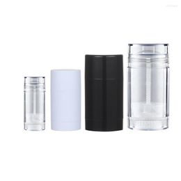 Storage Bottles 1pcs 15ml 30ml 50ml 75ml Colorful Round Deodorant Container Plastic AS Bottom-filling Cosmetic DIY Tubes