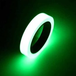 1m/3m Luminous Tape Self Adhesive PET Warning Night Vision Glow In Dark Wall Sticker Fluorescent Emergency Stickers Hot