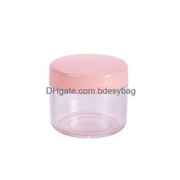 Packing Bottles 10G 15G 20G Empty Cosmetic Container Plastic Jar Pot Makeup Travel Cream Lotion Refillable Bottle Drop Delivery Offi Dhvay