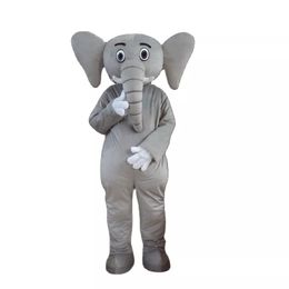 Elephant Mascot Costume Fancy Dress Cartoon Wild Animals Doll Clothing Halloween Xmas Parade Suits Outdoor Jumpsuit Customizable