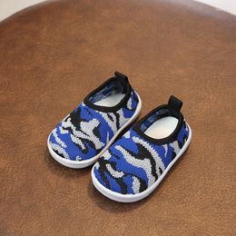 First Walkers Infant Toddler Shoes Baby Girls Boys Casual Soft Bottom Non-slip Breathable Camouflage Colour Kids Children