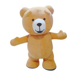 2.5m/3m Inflatable Teddy Bear Mascot Costume Suits Party Game Dress Outfits Advertising Carnival Halloween Xmas Adults