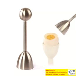 Stainless Steel Egg Tool Shell Opener Topper Cutter Metal Boiled Raw Open Tools Creative Kitchen Eggs