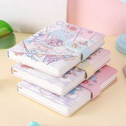 Super Thick A5 Notebook kawaii notebook with Heart-Shaped Design, Magnetic Buckle, and High-Value Student Diary and Handheld Note