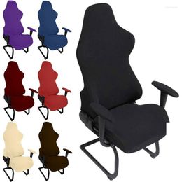 Chair Covers Stretch Gaming Office Seat Cover For Computer Armchair Slipcovers Gamer Protector Fundas Para Sillas