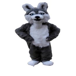 Dog Husky Mascot Costume Furry Suits Party Game Fursuit Cartoon Dress Outfits Carnival Halloween Xmas Easter Ad Clothes