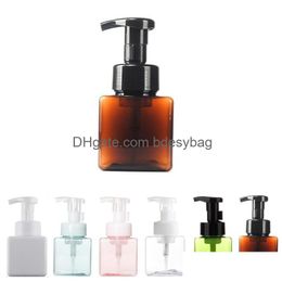 Packing Bottles 250Ml 8.5Oz Foaming Hand Soap Dispenser Pump Bottle Refillable Liquid Foam Container Drop Delivery Office School Bus Dhnlx