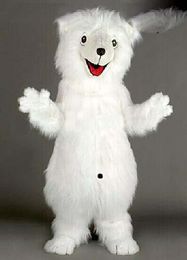 Halloween Polar Bear Mascot Costume Clothing Carnival Adults