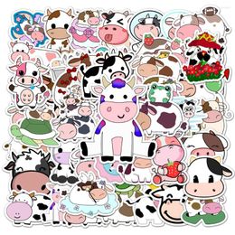 Gift Wrap 50pcs DIY Dairy Cow Stickers For Notebooks Stationery Notepad Laptop Cute Sticker Aesthetic Craft Supplies Scrapbooking Material