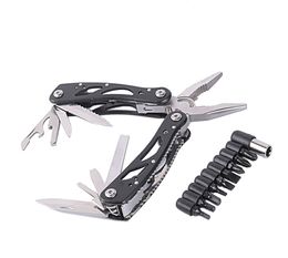 Hand Tools Stainless Steel Combination Folding Pliers Practical Camping Carry-on Pliers Outdoor High Hardness Small Tools