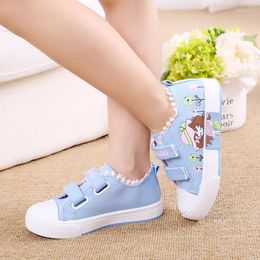 Athletic Shoes Kid Girls' Cartoon Cute Children's Spring Student Antiskid Leisure