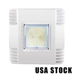 150W Floodlights Canopy Ceiling Light Ultra Efficient Recessed Surface Mount Gas Station High Bay Carport or Parking Garage Lamp 110-277V Crestech168 SUA Stock